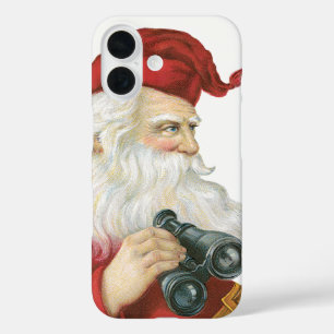 Weihnachten, Weihnachtsmann mit Binokularen title_seo2