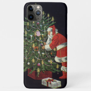 Weihnachten, Weihnachtsmann mit Geschenken Case-Mate iPhone Hülle