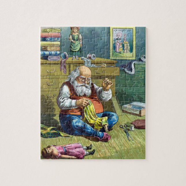 Weihnachten, Weihnachtsmann Spielzeugpuppen machen (Vertikal)