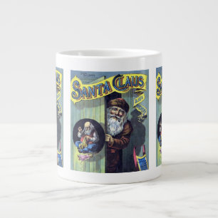 Weihnachten, Weihnachtsmann und sein Werk Jumbo-Tasse