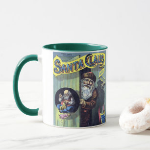 Weihnachten, Weihnachtsmann und sein Werk Tasse