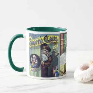 Weihnachten, Weihnachtsmann und seine Werke Tasse