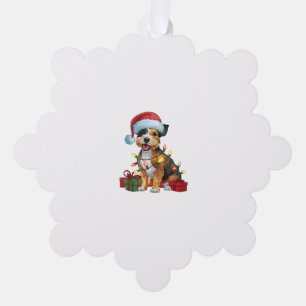 Weihnachten Weihnachtsmannmütze Weihnachten Ornament Karte