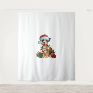 Weihnachten Weihnachtsmannmütze Weihnachten Wandteppich