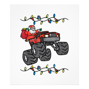 Weihnachten Weihnachtsmonster Lkw Jungen Kinder Kl Fotodruck