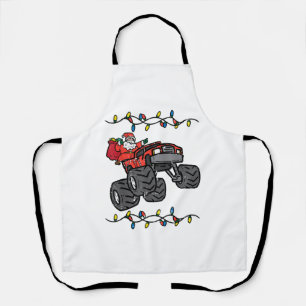 Weihnachten Weihnachtsmonster Lkw Jungen Kinder Kl Schürze