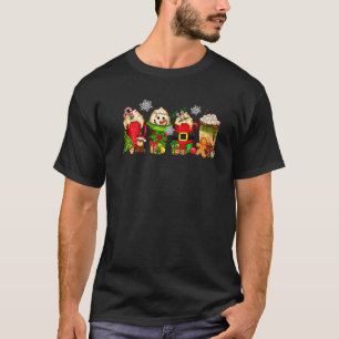 Weihnachten Weihnachtsschneemann Elf Kaffee Hot Co T-Shirt