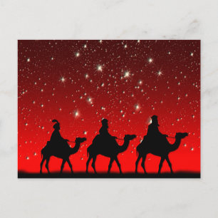 Weihnachten Weisen Red Sky Star Lite Nacht
