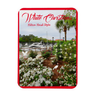 Weihnachten wie im Märchen auf Hilton Head! South  Magnet
