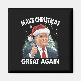 Weihnachten wieder großartig Funny Donald Trump Xm Magnet