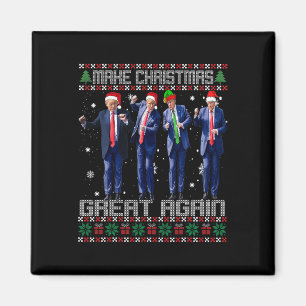 Weihnachten wieder großartig machen Ugly Sweaters Magnet