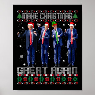 Weihnachten wieder großartig machen Ugly Sweaters  Poster