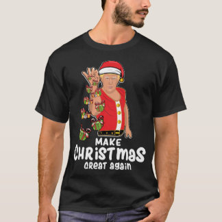 Weihnachten wieder großartig Trump Xmas Geschenke T-Shirt