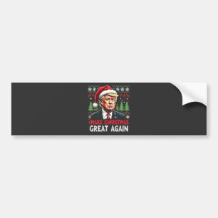 Weihnachten wieder großartig Weihnachten schwitzen Autoaufkleber