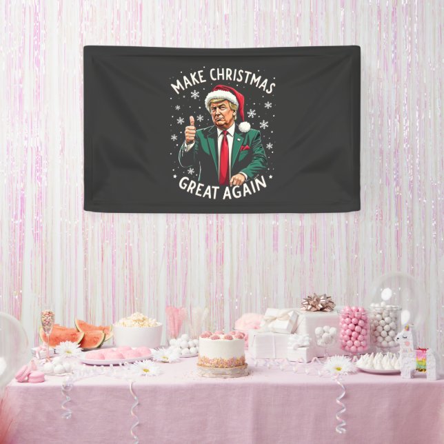 Weihnachten wieder großartig Weihnachten schwitzen Banner (Party)