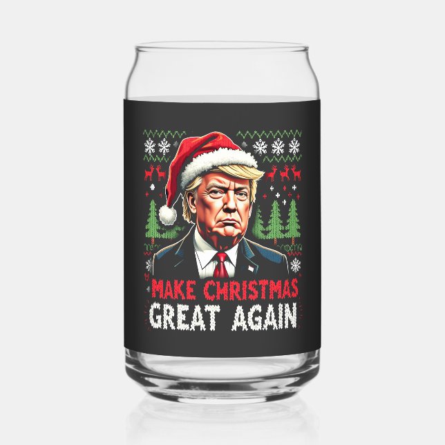 Weihnachten wieder großartig Weihnachten schwitzen Dosenglas (Vorderseite)