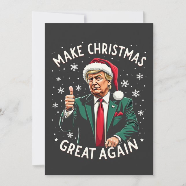 Weihnachten wieder großartig Weihnachten schwitzen Save The Date (Vorderseite)