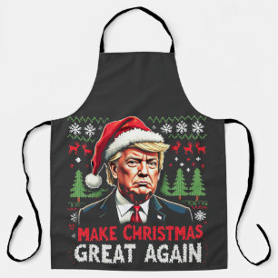 Weihnachten wieder großartig Weihnachten schwitzen Schürze