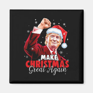 Weihnachten wieder großartig Weihnachten Trump Wei Magnet