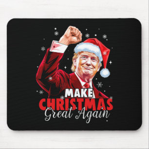 Weihnachten wieder großartig Weihnachten Trump Wei Mousepad
