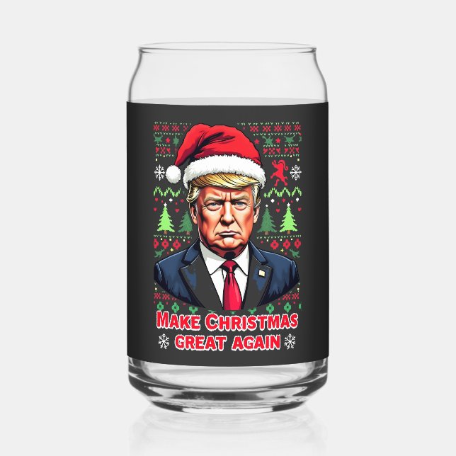 Weihnachten wieder großartig Weihnachten Ugly Xmas Dosenglas (Vorderseite)