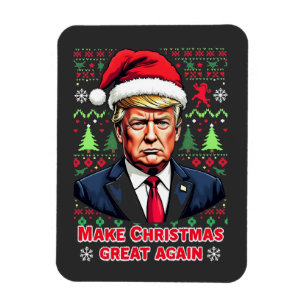 Weihnachten wieder großartig Weihnachten Ugly Xmas Magnet