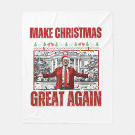 Weihnachten wieder großartig Weihnachten Weihnacht Fleecedecke