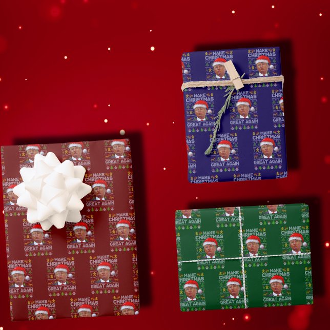 Weihnachten wieder großartig Weihnachten Weihnacht Geschenkpapier Set (Von Creator hochgeladen)