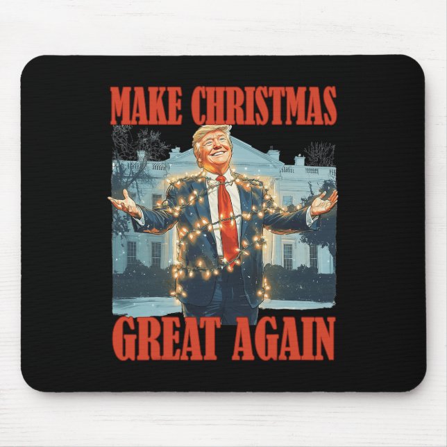 Weihnachten wieder großartig Weihnachten Weihnacht Mousepad (Vorne)
