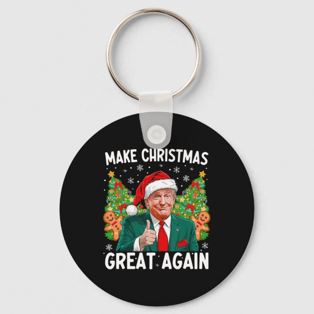 Weihnachten wieder großartig Weihnachten Weihnacht Schlüsselanhänger (Vorderseite)