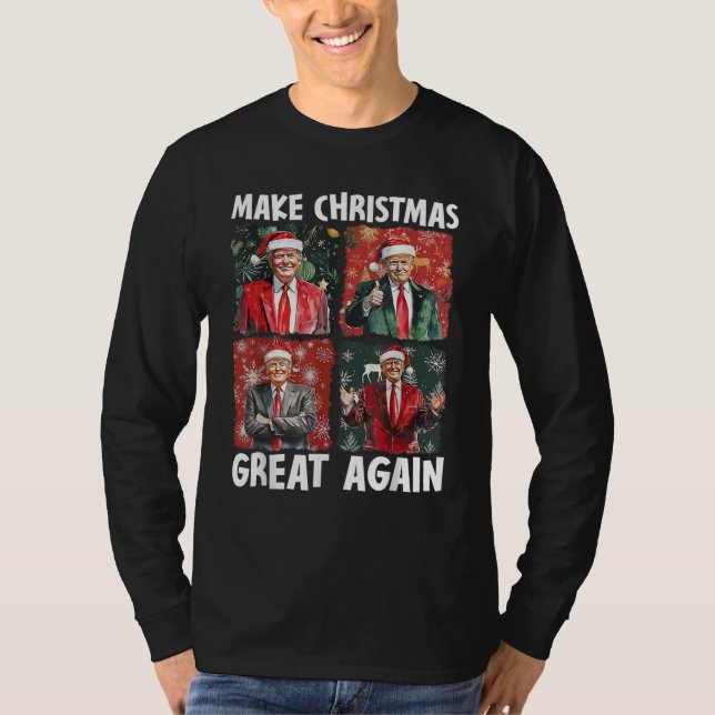 Weihnachten wieder großartig Weihnachten Weihnacht T-Shirt (Vorderseite)