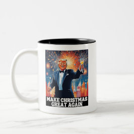 Weihnachten wieder großartig Weihnachten Weihnacht Zweifarbige Tasse