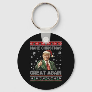 Weihnachten wieder großartig Xmas Funny Trump Paja Schlüsselanhänger