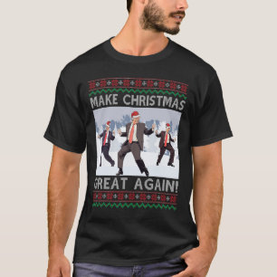 Weihnachten wieder großartig Xmas Funny Trump Paja T-Shirt
