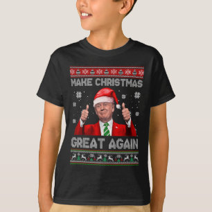 Weihnachten wieder großartig Xmas Funny Trump Paja T-Shirt