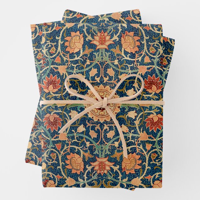 Weihnachten, William Morris Geschenkpapier Set (Beispiel)