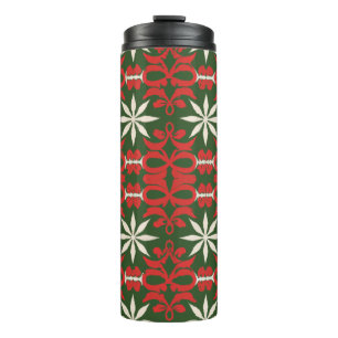 Weihnachten/Winter gemustert Thermosbecher