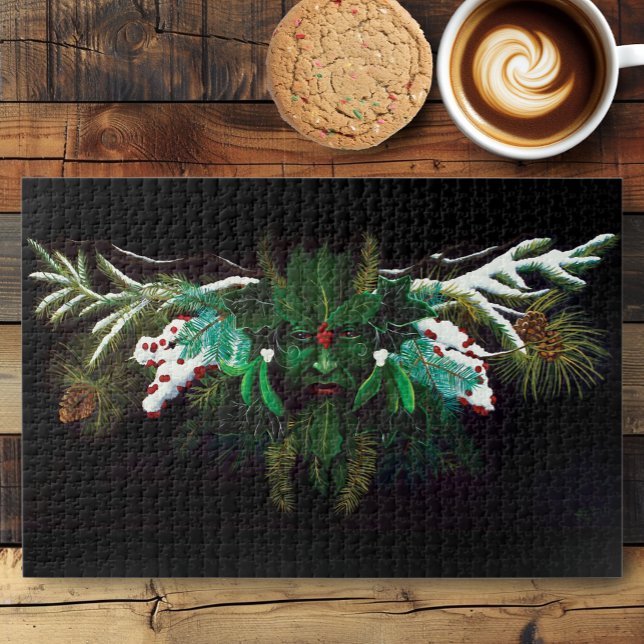 Weihnachten Winter Green Man (Von Creator hochgeladen)