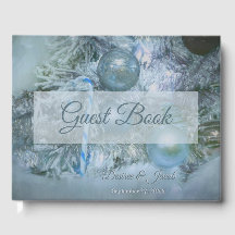 Weihnachten Winter Hochzeitsfeiern Blaue Aquamarin