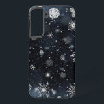 Weihnachten/Winter Samsung Galaxy Hülle<br><div class="desc">festliche Schneeflocke</div>