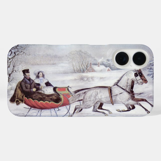 Weihnachten, Winter, Schlittenpferd title_seo2 (Rückseite (Horizontal))