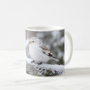 Weihnachten Winter Schneefink  Kaffeetasse