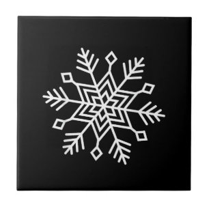Weihnachten Winter-Schneeflocken-Matching-Familien Fliese