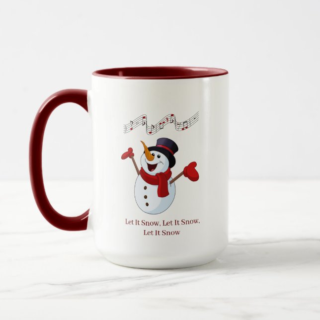 Weihnachten/Winter-Tasse Tasse (Links)