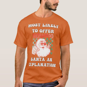 Weihnachten wird dem Weihnachtsmann am ehesten ein T-Shirt