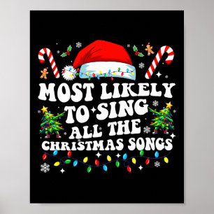 Weihnachten wird höchstwahrscheinlich alle Weihnac Poster