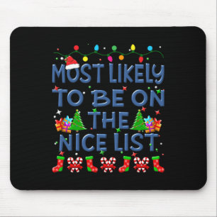 Weihnachten wird höchstwahrscheinlich auf der List Mousepad