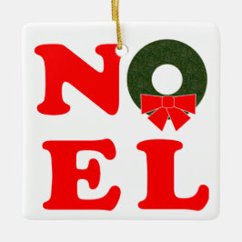 WEIHNACHTEN Wreath Keramikornament