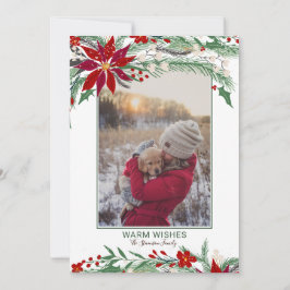 Weihnachten wünscht Blumenschnee-Foto