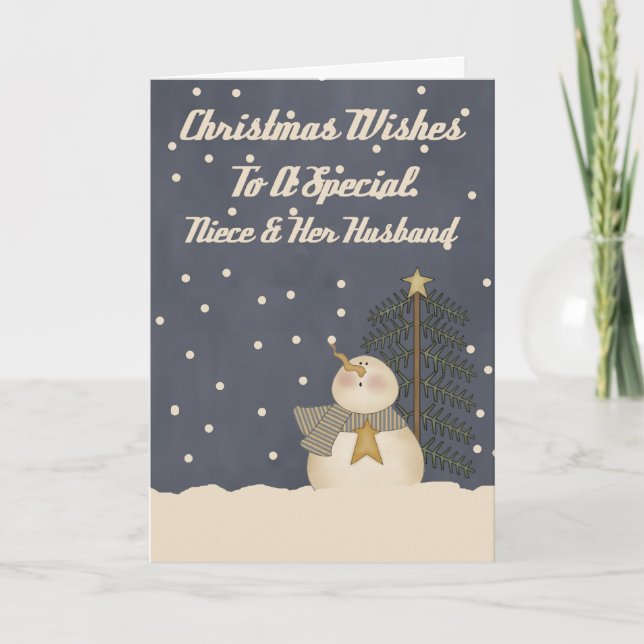 Weihnachten wünscht sich eine besondere Nichte und (Vorderseite)